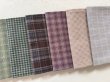 Photo3: Yarn Dyed Fabric - Set of 10 Cuts (26–7-26)  (3)