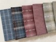 Photo2: Yarn Dyed Fabric - Set of 10 Cuts (26–8-16)  (2)