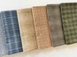 Photo3: Yarn Dyed Fabric - Set of 10 Cuts (26–9-25) Mix (3)