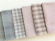 Photo3: Yarn Dyed Fabric - Set of 10 Cuts (26–10-23)  (3)