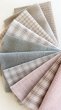 Photo4: Yarn Dyed Fabric - Set of 10 Cuts (26–10-23)  (4)