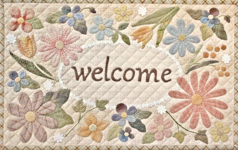 Floral Welcome Sign (Tax Excl.)