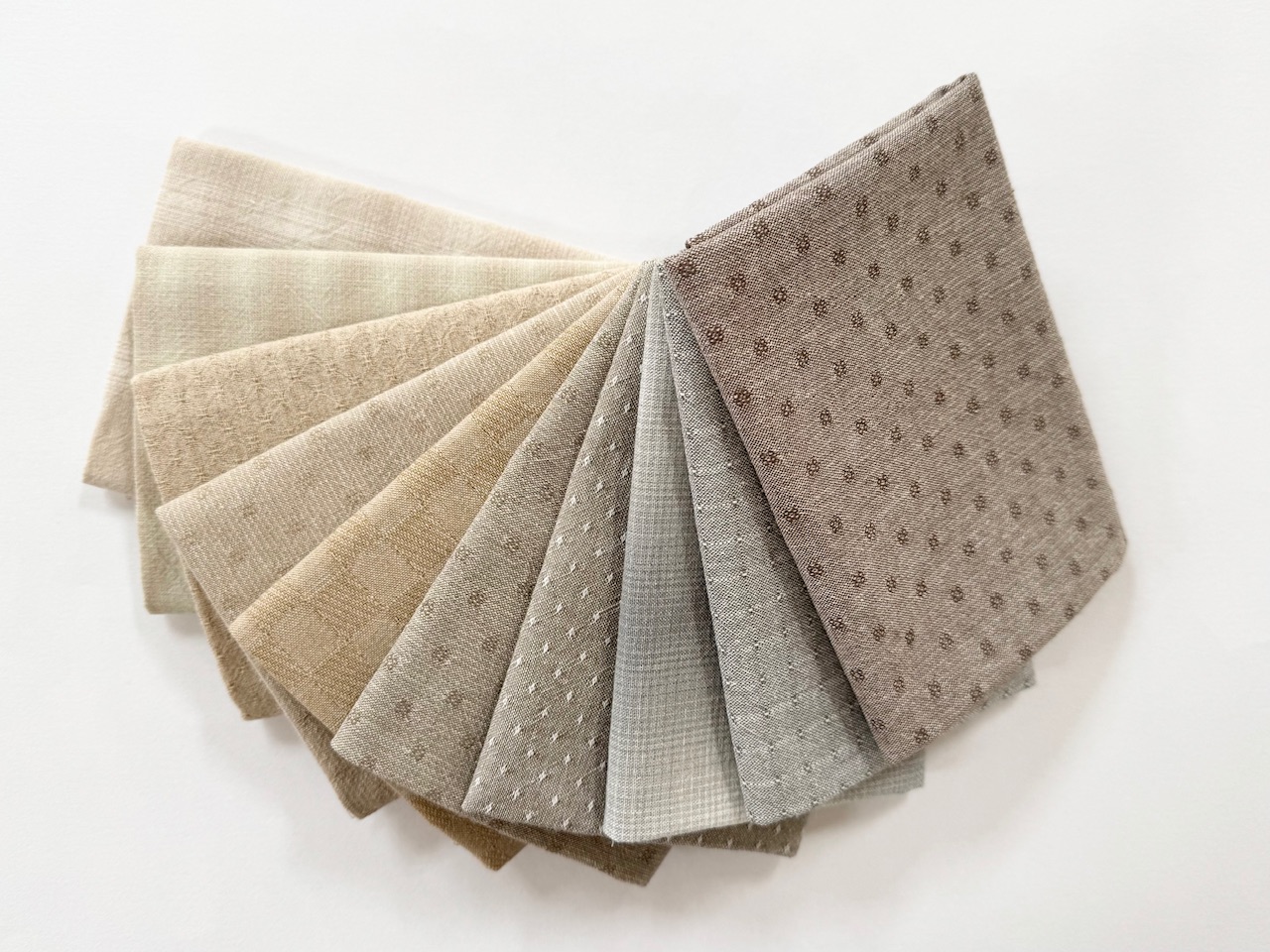 Yarn Dyed Fabric - Set of 10 Cuts (25-5-3) 